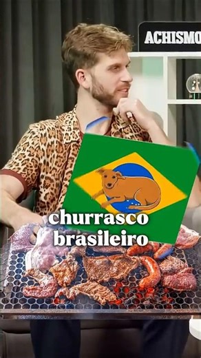 Esse tipo de CHURRASCO, só no BRASIL!