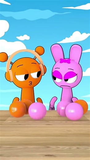 Color Change Oren and Pinki (Incredibox Sprunki)