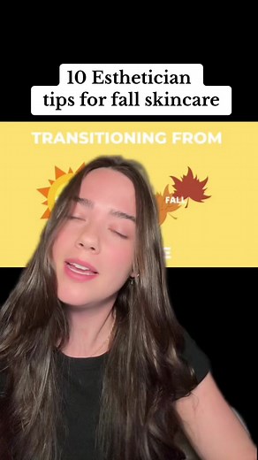 10 Esthetician tips for fall skincare!!🍁 How are you transitioning your skincare routine? #fallskincare #fallskincaretips #skincare #skincareroutine | UltraLuxe Skincare