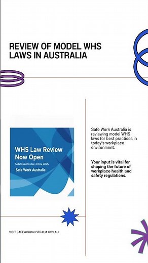 Safe Work Australia reviewing the model WHS laws