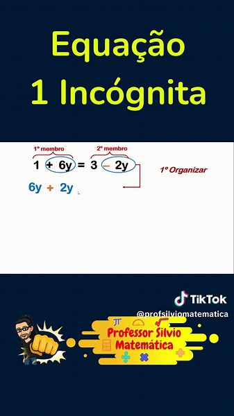 Como Resolver Equação do 1º Grau com 1 Incógnita