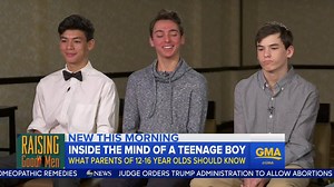 The #MeToo movement highlights a key question for parents -- how do you raise good men? We go inside the minds of 12 to 16-year-old boys. http://abcn.ws/2BgBIgM | Good Morning America