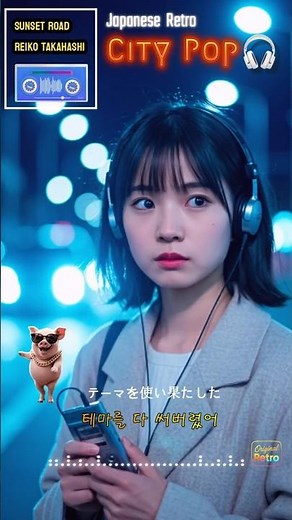 🎧 80s Retro Japan｜Sunset Road – 高橋レイコ（Reiko Takahashi）🌇