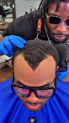 Low Fade for Receding Hairline: Haircut Transformation in Laurel, MD