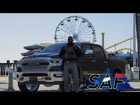 SAF | US Marshals Pursue a Vehicle | SHOTS FIRED! | GTA V RP