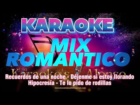 MIX ROMANTICO (Version Cumbia) KARAOKE
