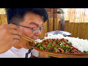 1 catty of chili with 3 catties of fat, big sao makes "chili fatty oil rice", can't stop at all!
