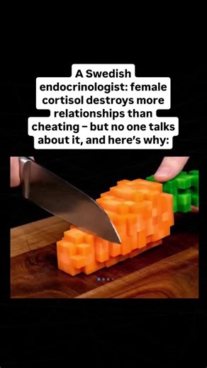 Garry Levin on Instagram: "1. Cortisol isn’t just stress. In women, it rewires perception. A calm conversation can feel like criticism. Neutral silence feels like withdrawal. One man said, “She asked me five times if I was mad – I was just tired.” It’s not mood swings. It’s hormonal filtering. When cortisol stays high, women don’t feel unsafe – they feel *alone*, even when they’re not. 2. Chronic cortisol in women suppresses oxytocin – the bonding hormone. That’s why affection starts to feel “of