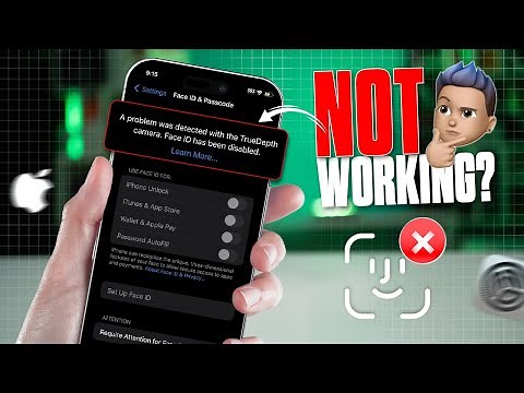 How to Fix Face ID Not Working on iPhone | Face ID Unlock Issue Solved