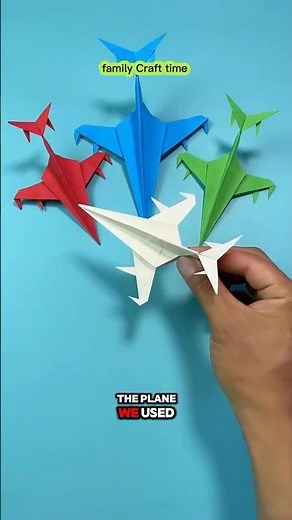 ✈️ Amazing Paper Plane Challenge: Fly Further Than Ever! 🚀 | DIY Craft for Kids & Family