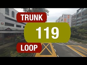 Go-Ahead Trunk 119 | Bus Service Route Visual