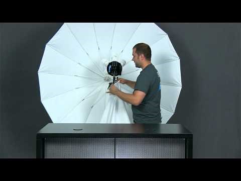 Mounting the 7' Parabolic Umbrella and Diffusion to the Spiderlite TD6