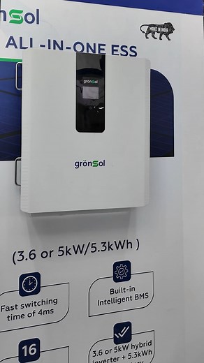 31K views · 311 reactions | The Future of Home Energy Storage: Gronsol All-in-One Ess For Home | Engineer Bharat | Facebook