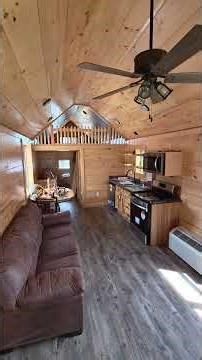 Affordable Modular Cabins, Amish Built Home #modularhomes #prefabhomes #cabin #tinyhome #tinyhouse