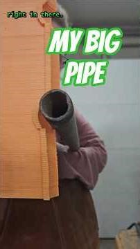 Using a Big Pipe!! #automobile #lifehacks #diy #tools #garage #mechanic #youtubeshorts #funny #truck