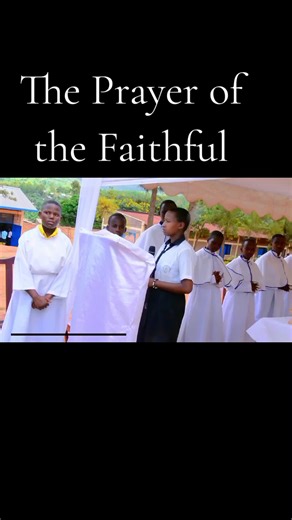The Prayer of the Faithful @catholic education week, Nyamugari parish #catholic #rome #mass #prayer #school #choir #education #student #teachersoftiktok #rwandatiktok🇷🇼 #kigali #girls #boys #priest #parents