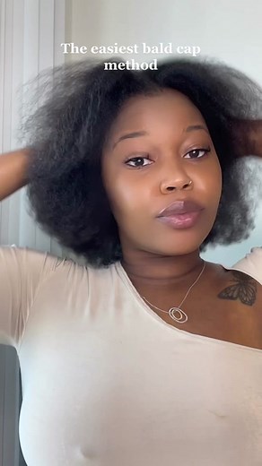 This bald cap method is easy and safe ! Stop using glue to secure the cap 🙄 wig: @slovehair #fyp #baldcap #baldcapmethod #baldcaptutorial #wiginstall #wigtutorial #wigtok