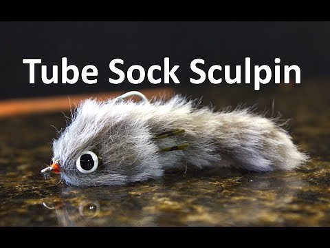 Tube Sock Sculpin Streamer Fly tying tutorial