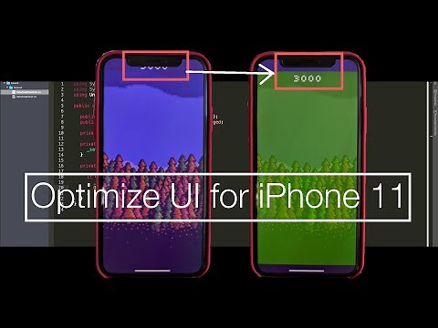 Optimize UI for the new iPhone | Unity Tutorial