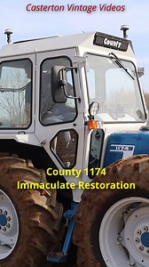 County 1174 ploughing at Holcot working event | Casterton Vintage Videos