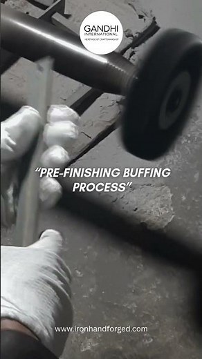 Pre-Finishing Buffing Process | How Perfect Finishing Is Achieved