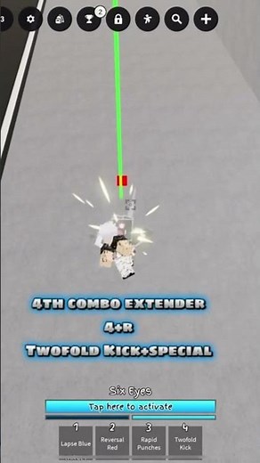 How To Combo With The Honored One In JJS #jujutsushenanigans #roblox #shorts #fyp