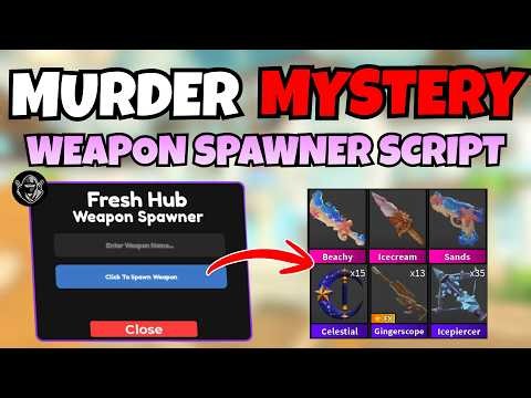 [NEW🌴]MM2 Weapon Spawner Script 2026! 🌊⛱️ SUMMER UPDATE | FREE GODLYS | KEYLESS!