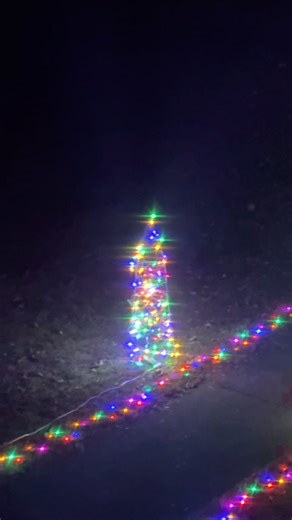 Color changing Christmas tree