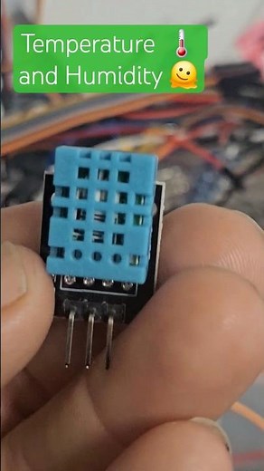 Arduino Temperature Sensor Build🌡🫠 #arduino #electronics #maker #shorts