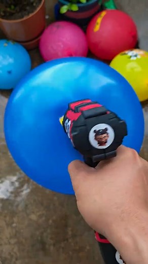 Power Tool Water Balloon Challenge: Watch Them Explode! #WaterBalloonChallenge #PowerToolFun #SlowMotion #Satisfying | Strawberry Jam Toys