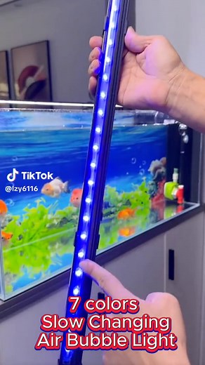 LED Aquarium Lights and Bubble Lamps for Fish Tanks