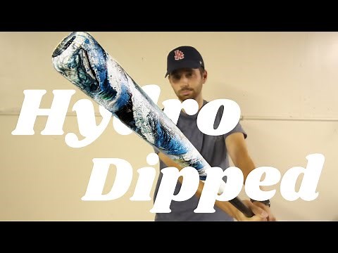 HYDRO DIPPED Baseball Bat!!