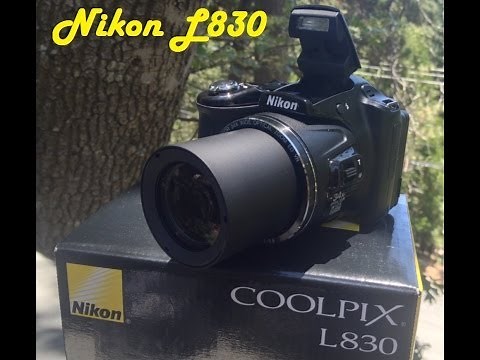Unboxing Nikon Coolpix L830 Sample Video & Pics