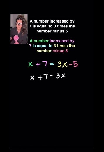 How to Convert Word Problem into an Equation & Solve It! #algebra #highschoolmath #linearequations
