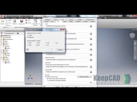 Dicas de Configuração Básica do Inventor [2] – Unidades
