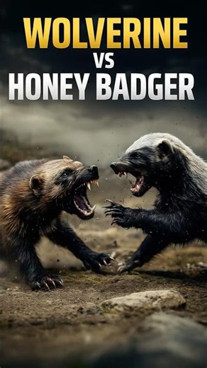Wolverine vs Honey Badger: The Most Savage Fight on Earth