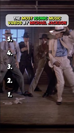 The Most Iconic Music Videos By Michael Jackson (Part 1) 🎶