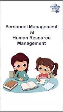 Personnel Management vs. Human Resource Management