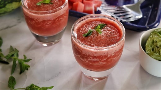 Frozen watermelon-ginger margarita recipe