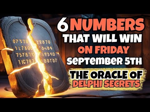 “6 Lucky Numbers for Wealth on Sep 6th 2025. Oracle of Delphi’s Hidden Prophecies Revealed!”