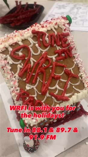 WRFI is with you for the holidays! 🎄🍭☃️ Tune in to YOUR independent local community run station on 3 frequencies across the Finger Lakes region. 88.1 FM Ithaca 89.7 FM Southern Finger Lakes 91.9 FM Watkins Glen. Check WRFI.org/listening-area to see which frequency will reach you best! | WRFI Community Radio