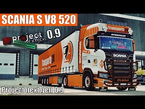 [ ETS2 1.39 ] Test Project Next Gen 0.9 |Scania V8 stock sound by Kaptain Kriechbaum