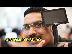 CUSTOMER DISPLAY- WITH RAINTECH POS BILLING SOFTWARE Billing Software