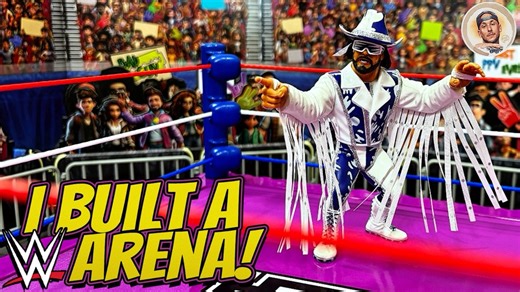 Today we are building a custom WWE Retro Arena for figure photography and unboxings! Arena Diorama: extreme-sets.com Ring: MattelCreations.com Guard Rails: figurecollections.com Stickers: https://ebay.us/m/SdCHPw Macho Man: zombiesailor.com | Fig Heel