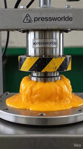 Hydraulic Press vs Mango 🥭 | Oddly Satisfying Crush | pressworld