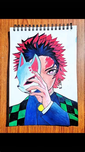 Draw Tanjiro Kamado | Demon Slayer | Tanjiro | Anime Sketch