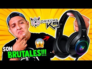 Estos AUDÍFONOS GAMER son una LOCURA!!! | Onikuma K9 - dp