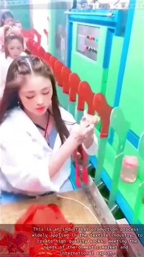 Socks Production Line || Textile Industry Technology