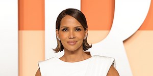 Halle Berry Takes on the Office Siren Trend in Completely Sheer Lingerie
