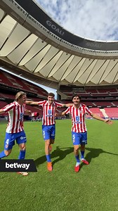 193K views · 2.4K reactions | How’s your touch? Gallagher, Ruggeri, and Cardoso team up for an outrageous attempt at goal from outside the Riyadh Air Metropolitano Stadium. Terms and conditions apply. Regulated by the Gaming Commission of Ghana. No under 18. Gaming Licence Number GCSB24K2300J. | Atlético de Madrid | Facebook